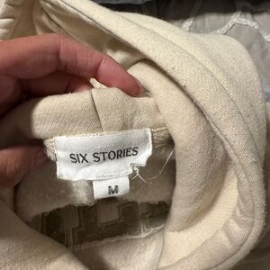 Six stories wifey hoodie, worn one time, size medium